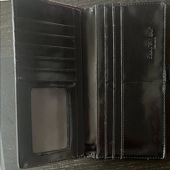 Black Cat Wallet Clutch with Cute White Kittens - Picture 2 of 2